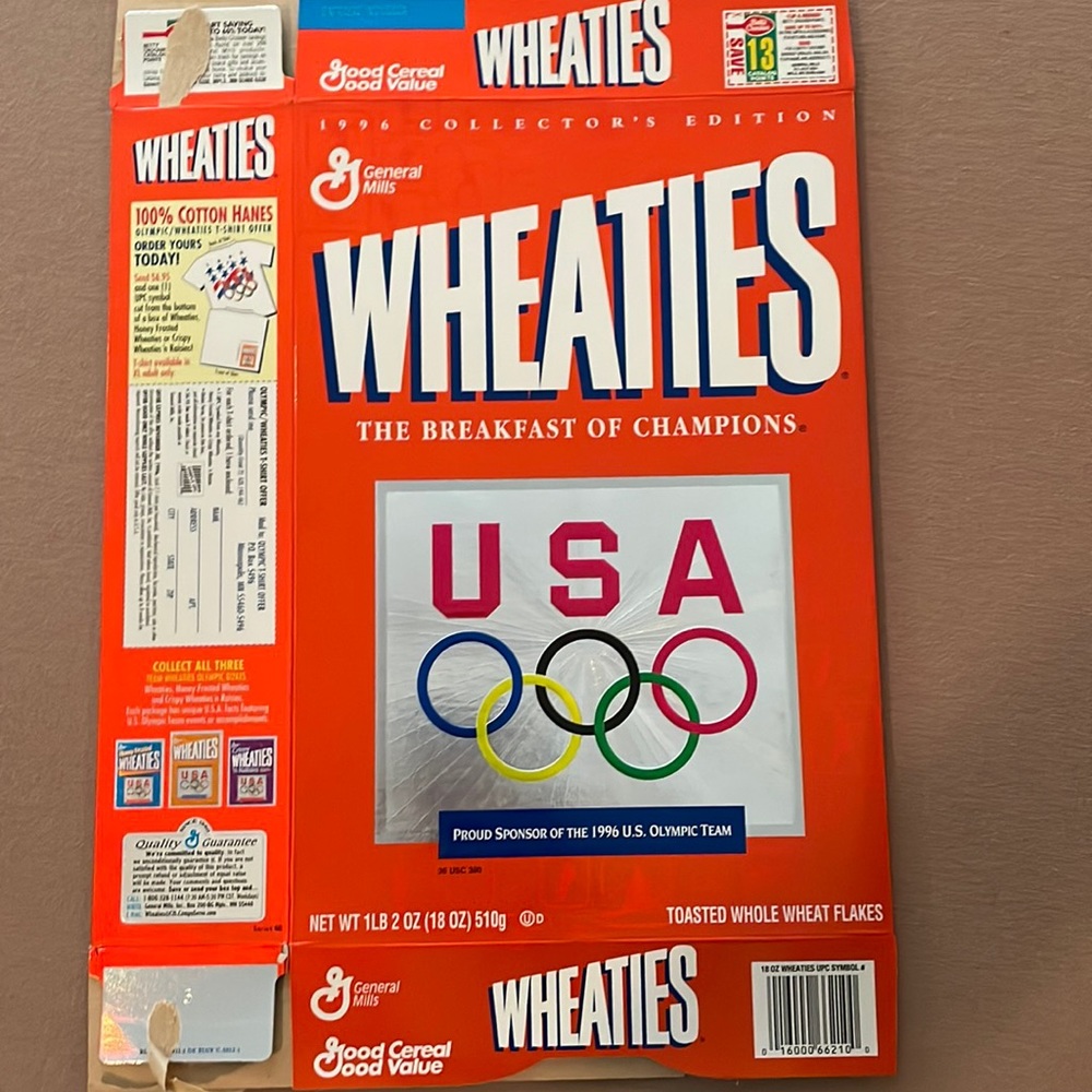 Wheaties celebrates 100 years of US Olympic Team Achievements
